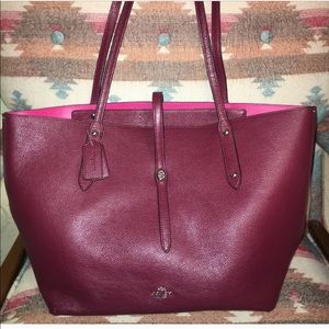 Coach market tote